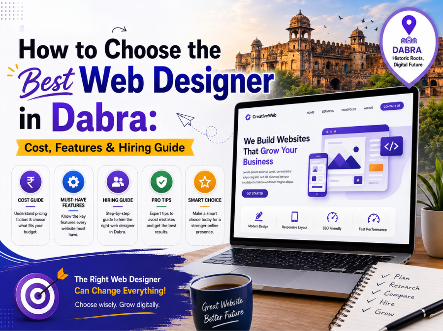 How to Choose the Best Web Designer in Dabra: Cost, Features & Hiring Guide