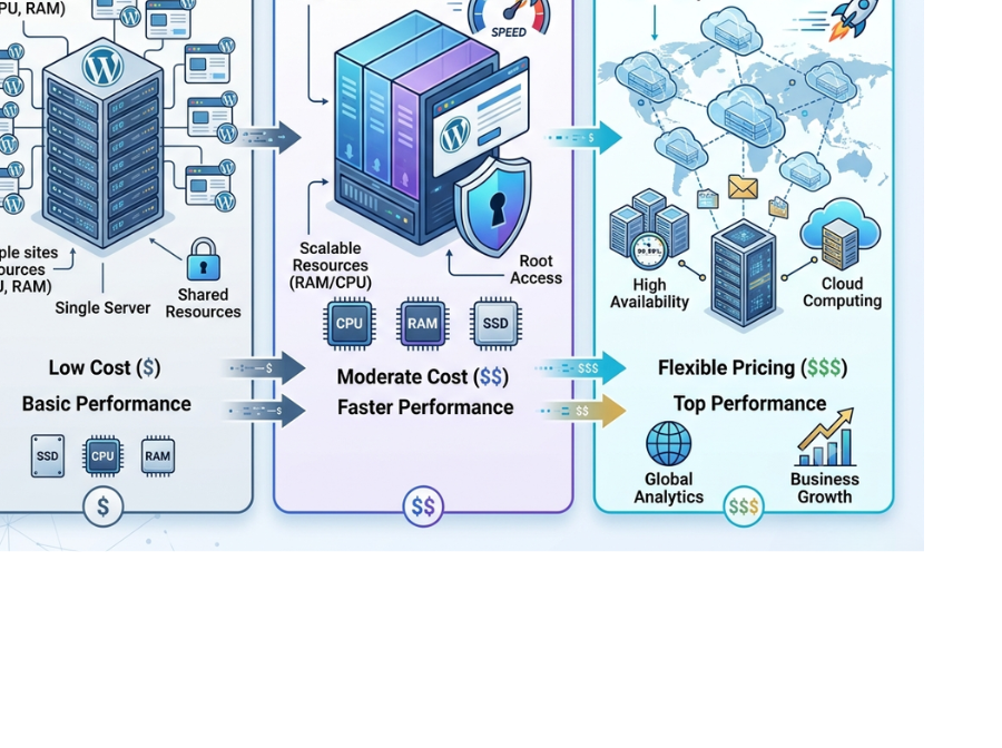 Shared Hosting vs VPS vs Cloud Hosting – Which is Best?